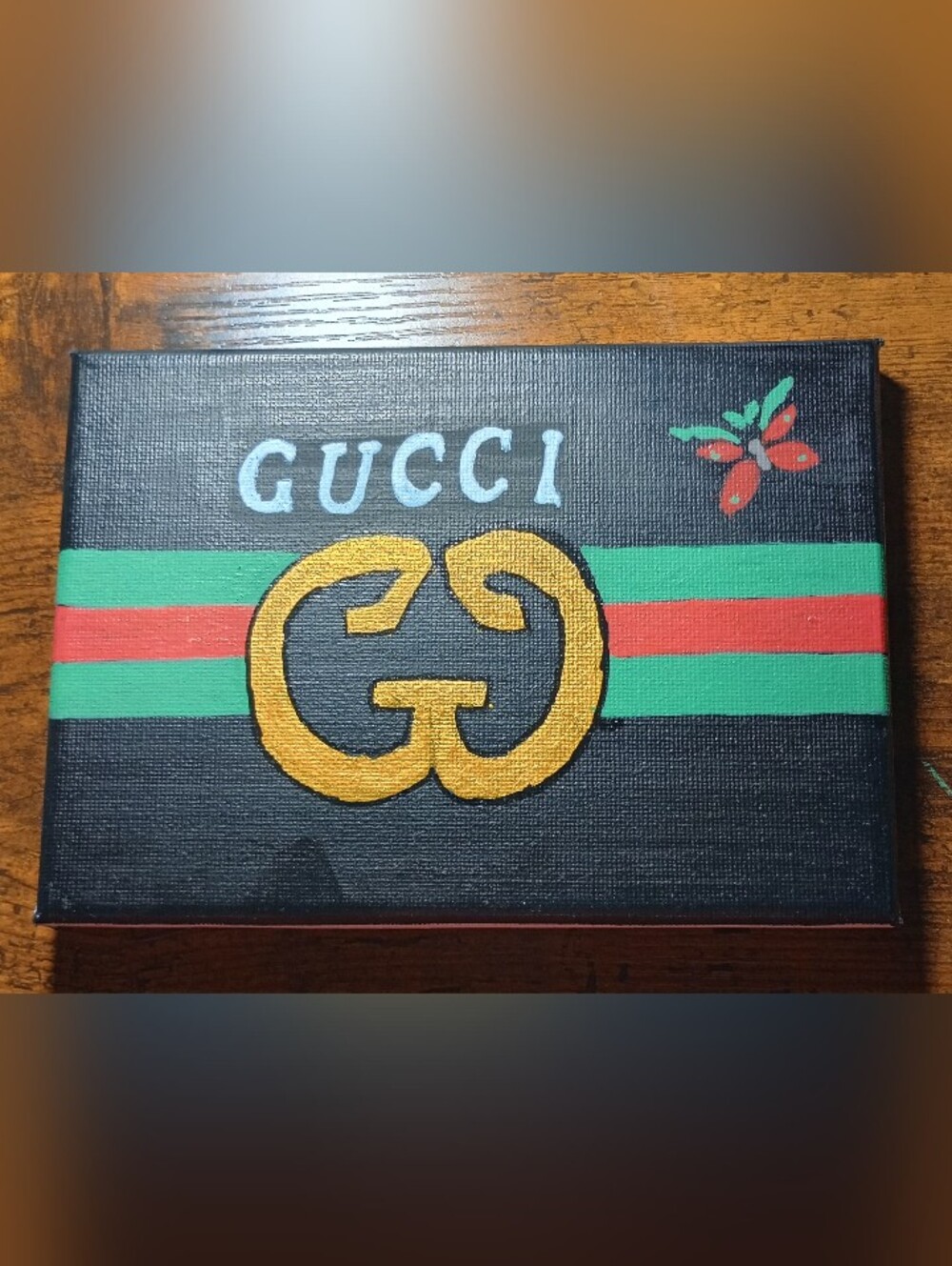 Bougie 5X7 Homemade Canvas Art Designer Style - Picture 2 of 4